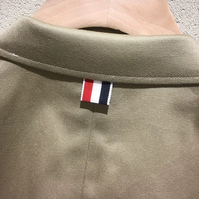 Thom Browne Thom Browne Striped Sleeve Cotton Blazer - dmc Size US M / EU 48-50 / 2 - 5 Thumbnail