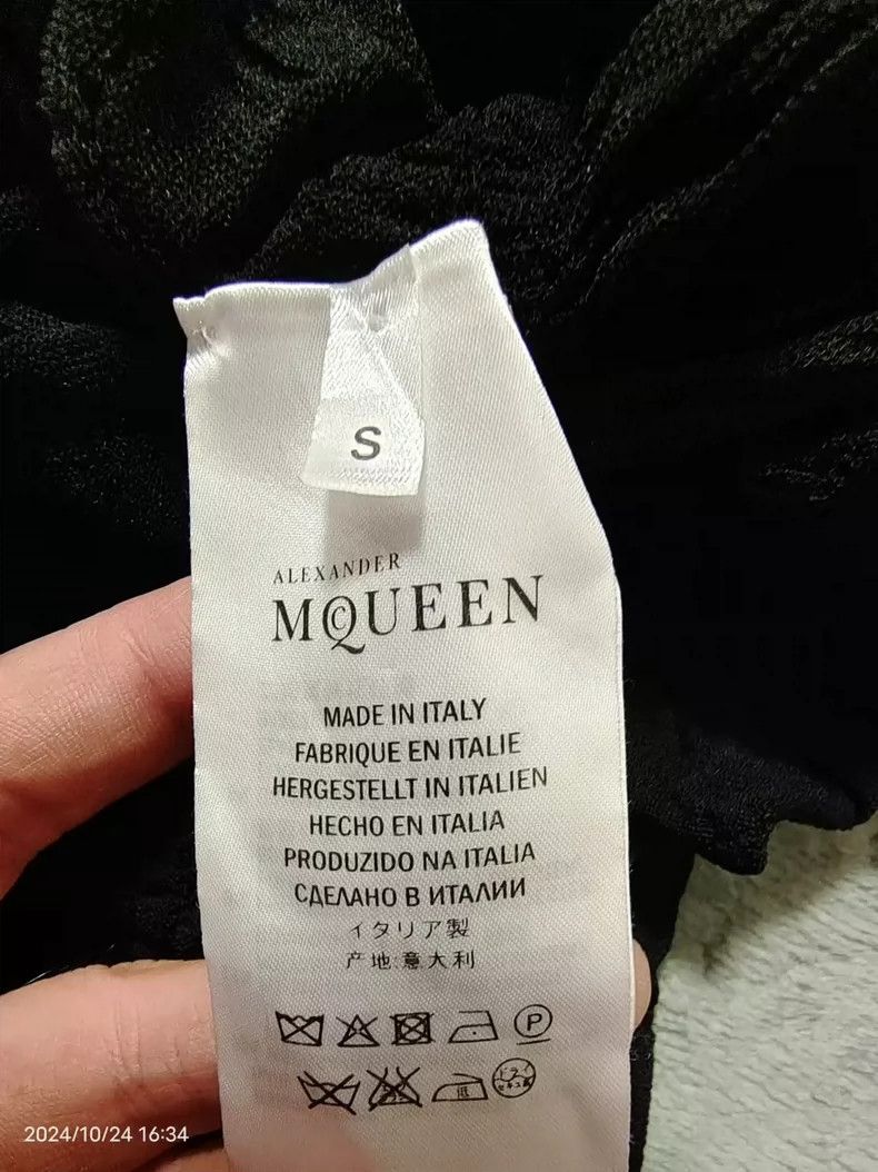 Alexander McQueen Alexander McQueen Black Long Sleeve Dress - dmc Size US S / EU 44-46 / 1 - 4 Thumbnail