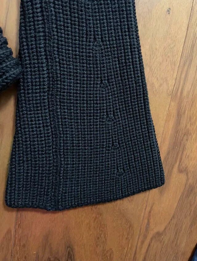 Alexander McQueen Alexander McQueen Black Wool Cardigan - dmc Size US M / EU 48-50 / 2 - 7 Thumbnail