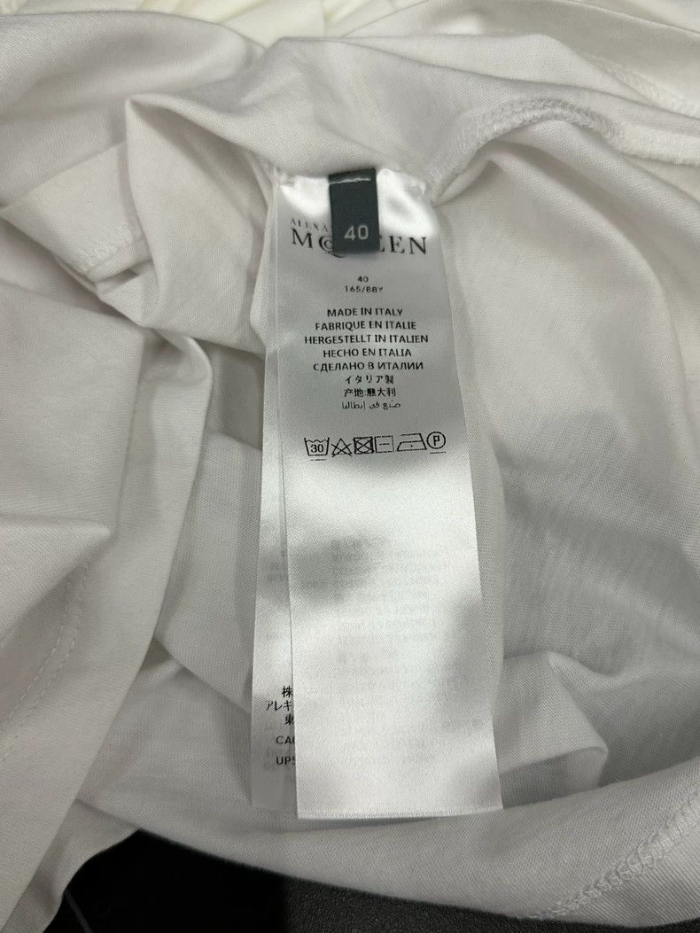 Alexander McQueen Alexander McQueen White Ruffle Short Sleeve Top - dmc Size US M / EU 48-50 / 2 - 5 Thumbnail