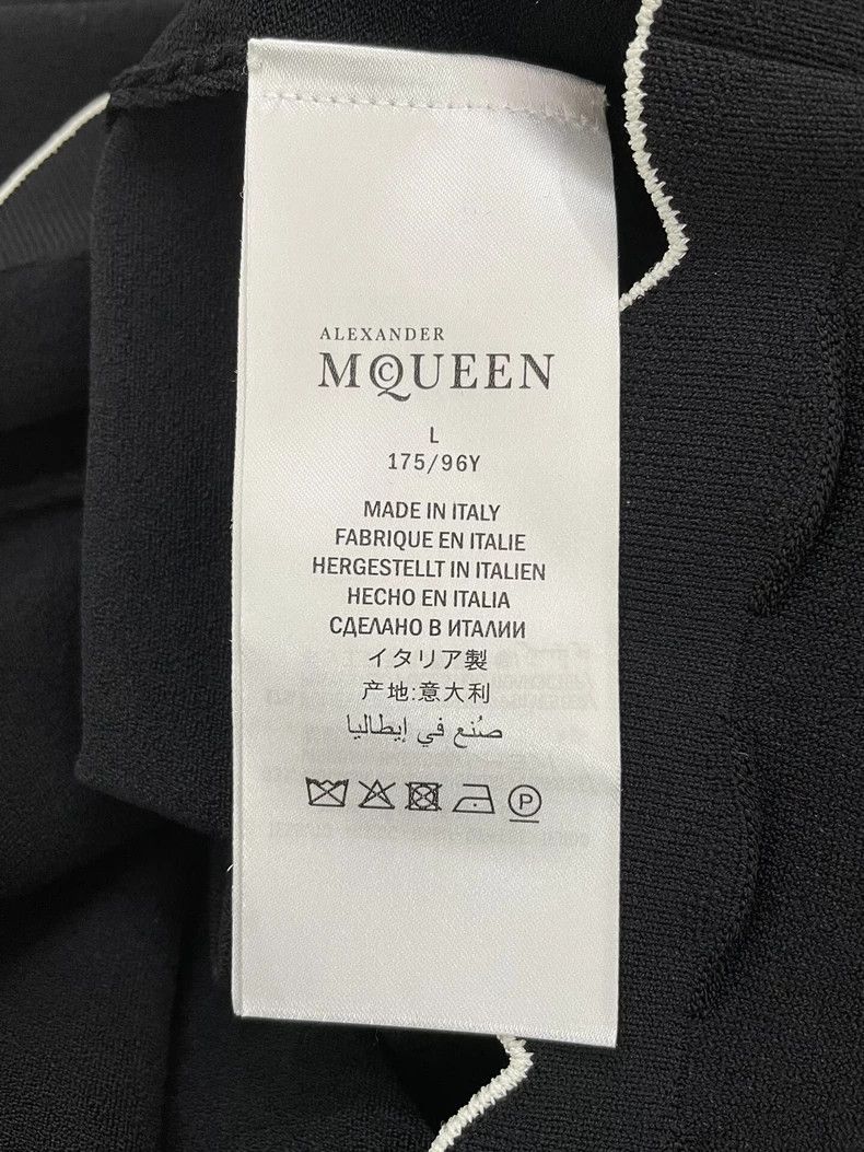 Alexander McQueen Alexander McQueen Black Knit Long-Sleeve Top - dmc Size US L / EU 52-54 / 3 - 4 Thumbnail
