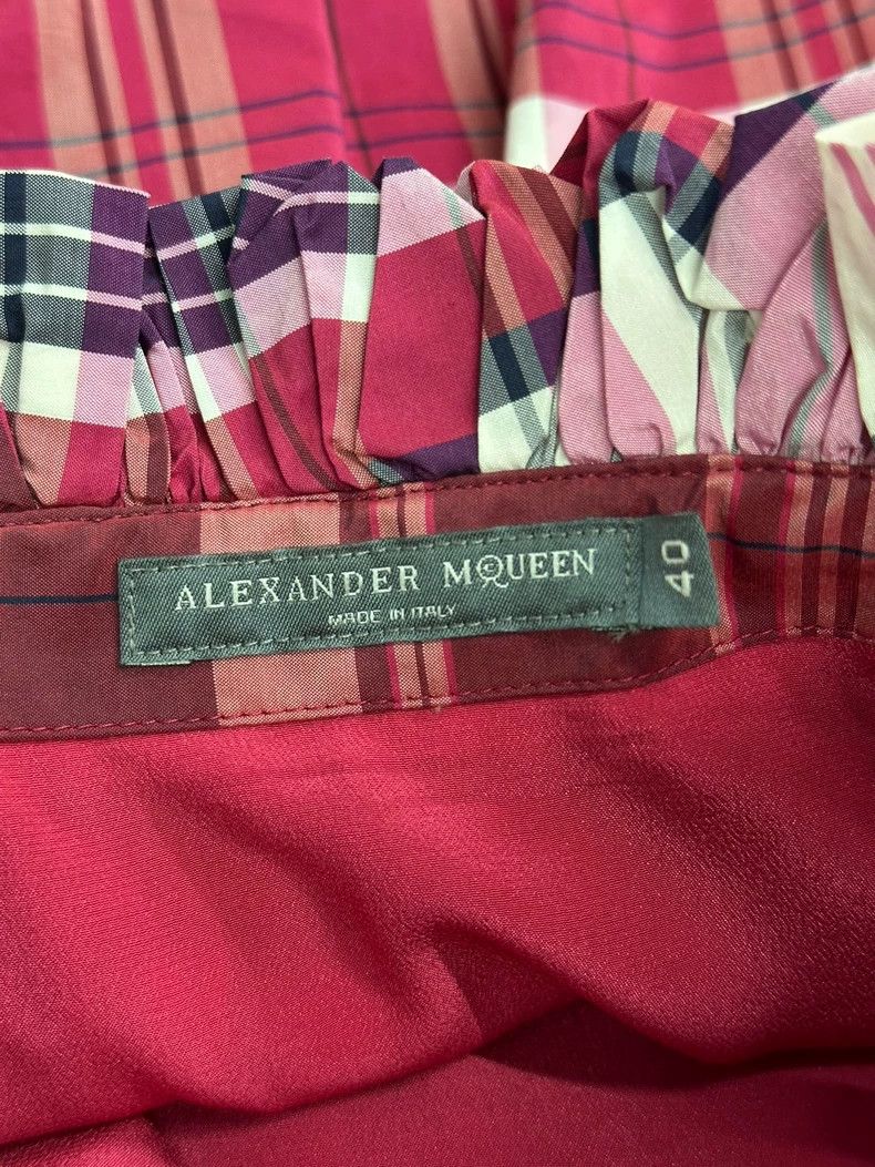 Alexander McQueen Alexander McQueen Plaid Short Skirt - dmc Size US 30 / EU 46 - 5 Thumbnail