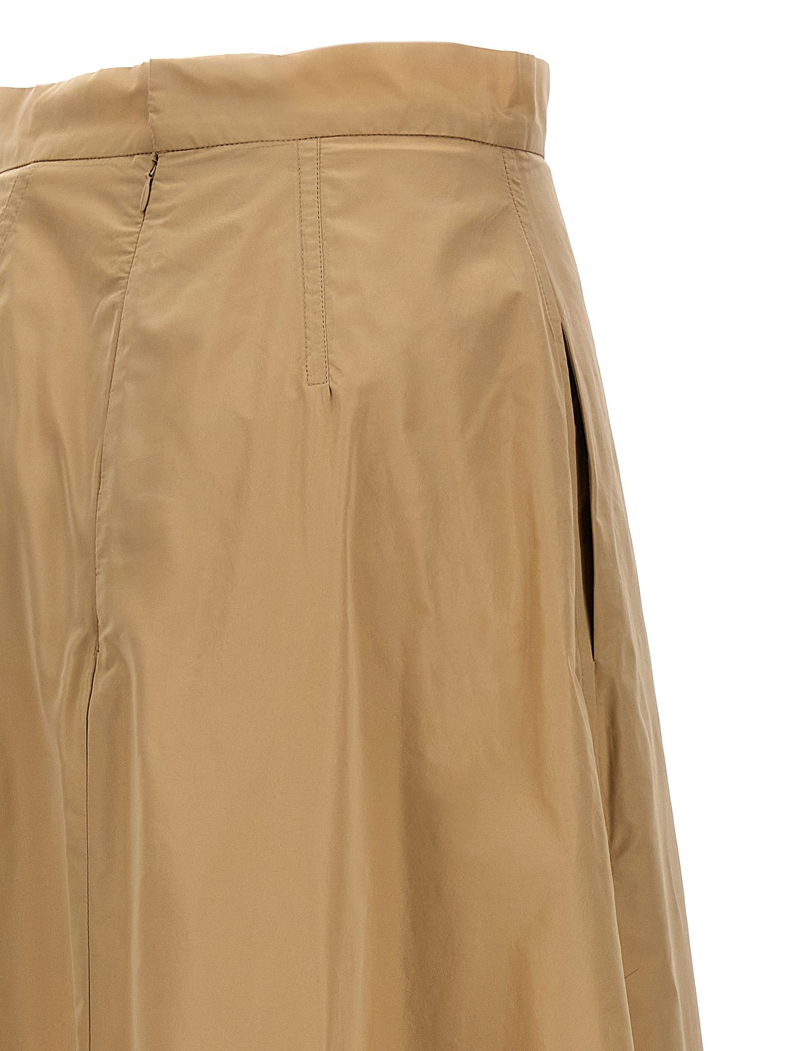 Jil Sander Long Flared Skirt Size 27" / US 4 / IT 40 - 4 Thumbnail