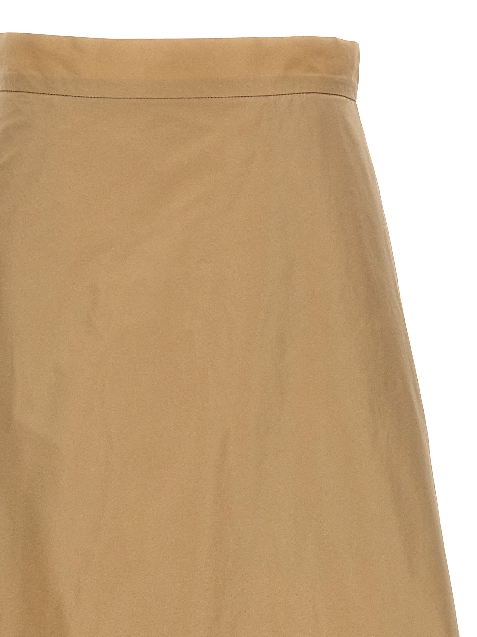 Jil Sander Long Flared Skirt Size 27" / US 4 / IT 40 - 3 Thumbnail