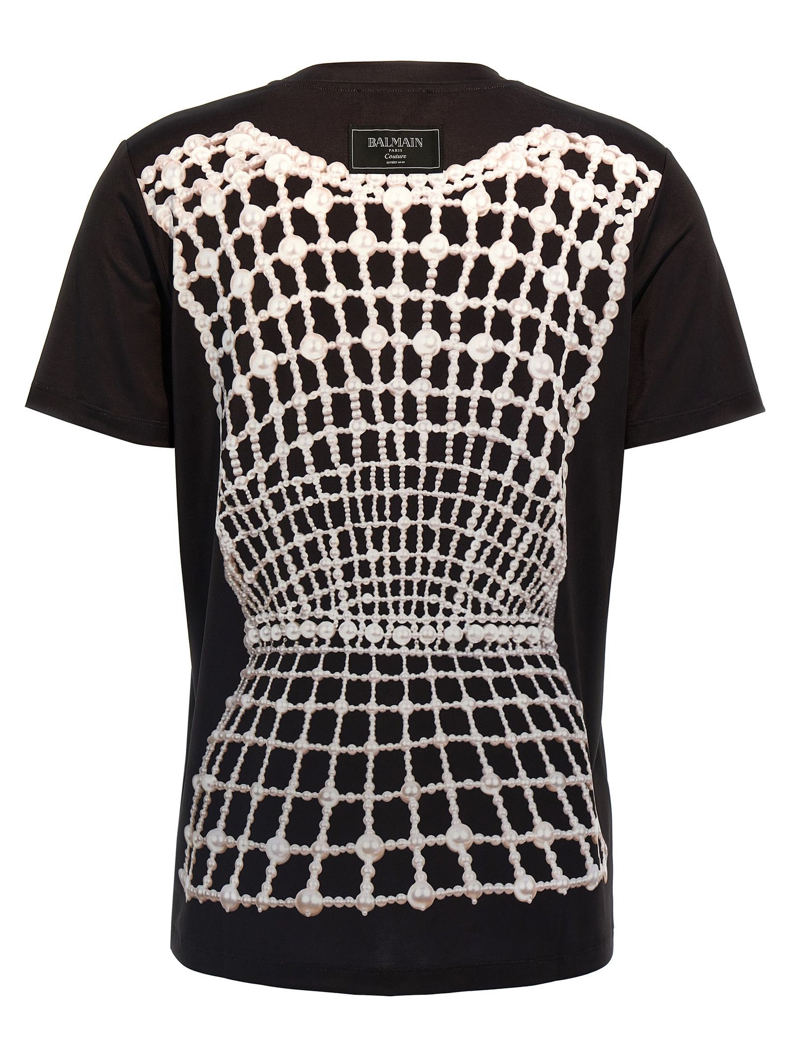 Balmain Trompe L'Oeil T-Shirt Size XS / US 0-2 / IT 36-38 - 2 Thumbnail