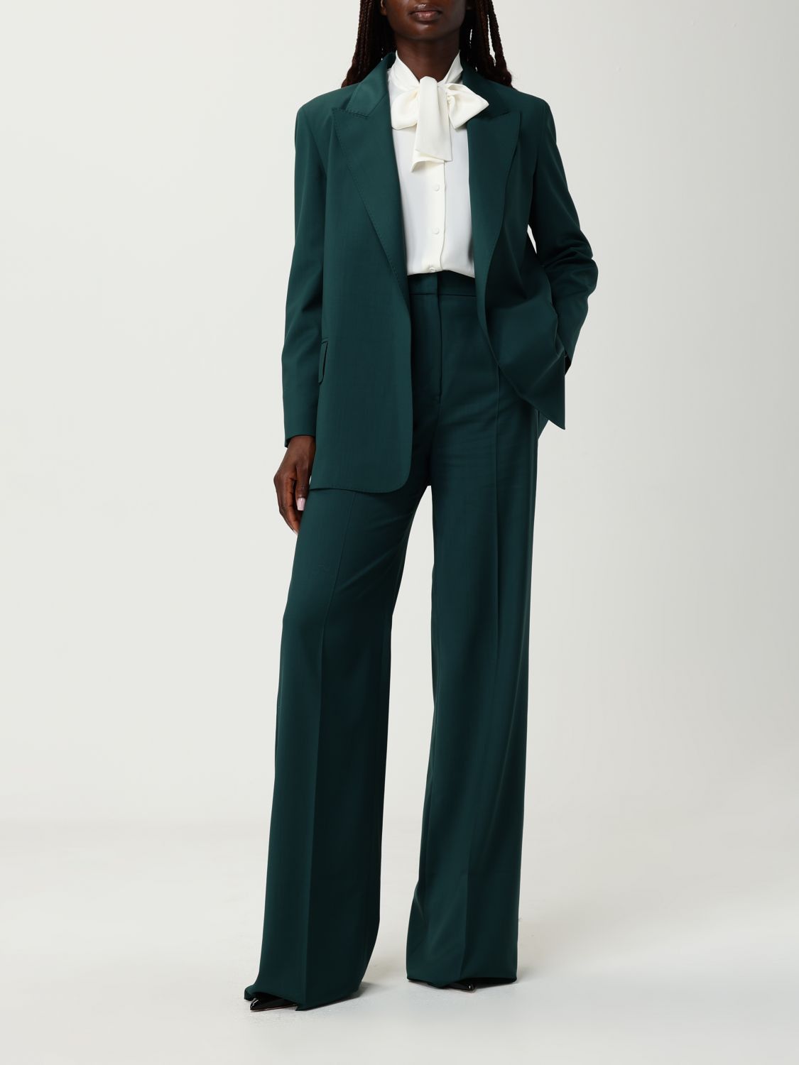 Max Mara Max Mara Shirt Woman Pearl Size L / US 10 / IT 46 - 2 Thumbnail