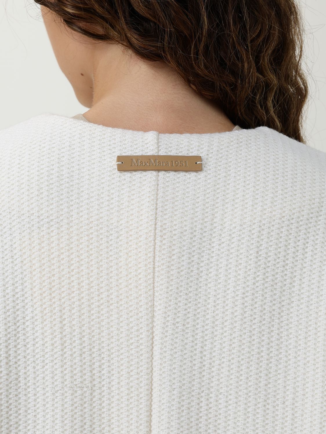 Max Mara Max Mara Sweater Woman White Size S / US 4 / IT 40 - 4 Thumbnail