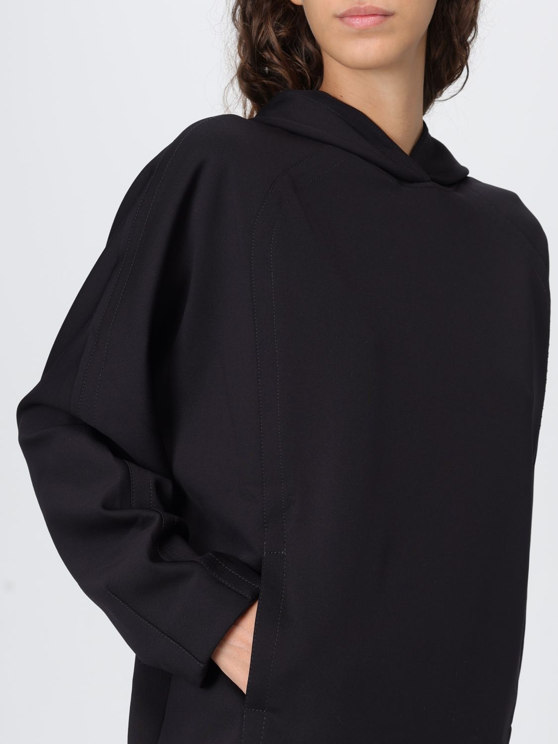 Max Mara Max Mara Sweatshirt Woman Black Size S / US 4 / IT 40 - 4 Thumbnail