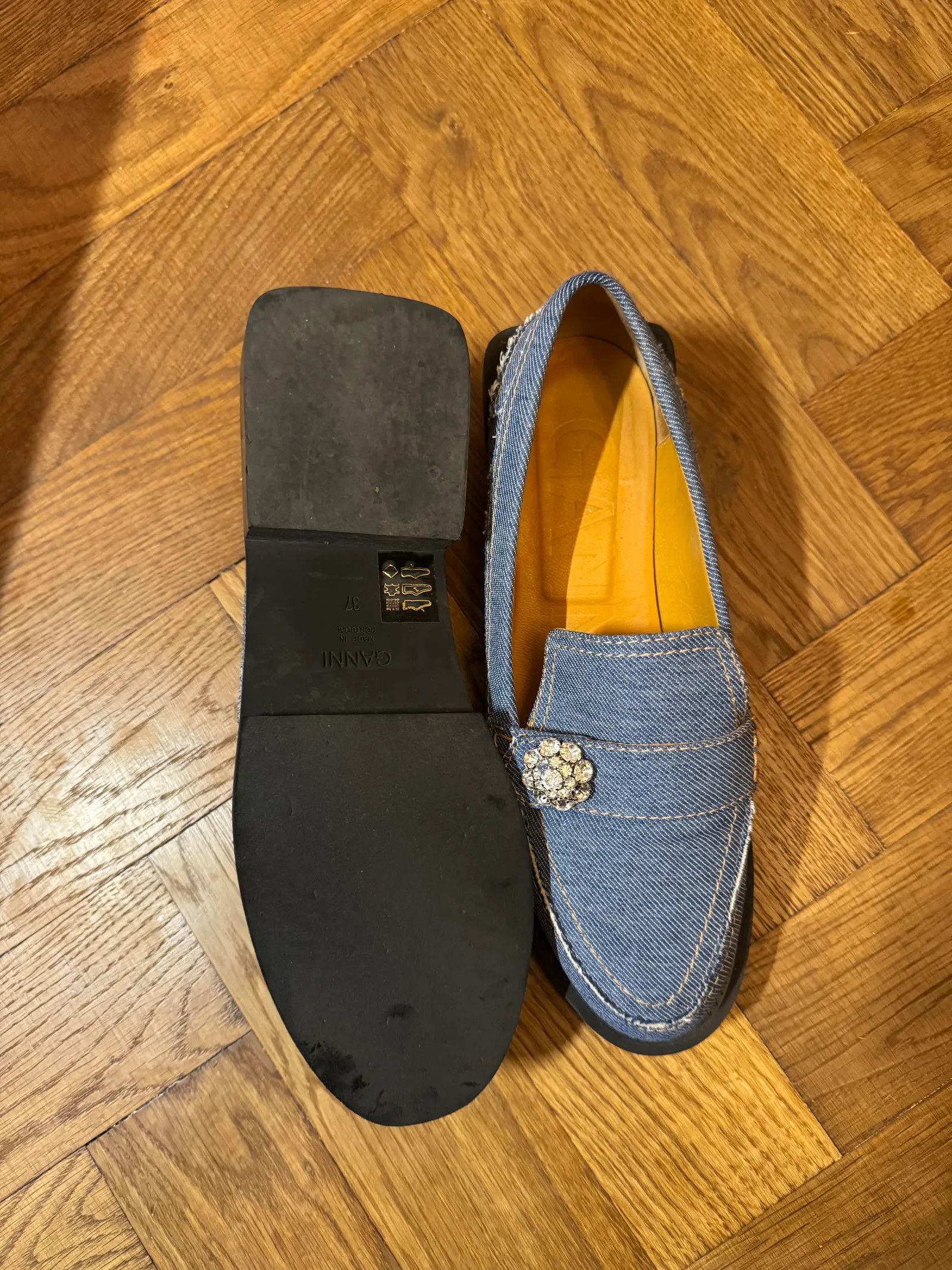 Ganni Ganni Loafers Size US 7 / IT 37 - 3 Thumbnail