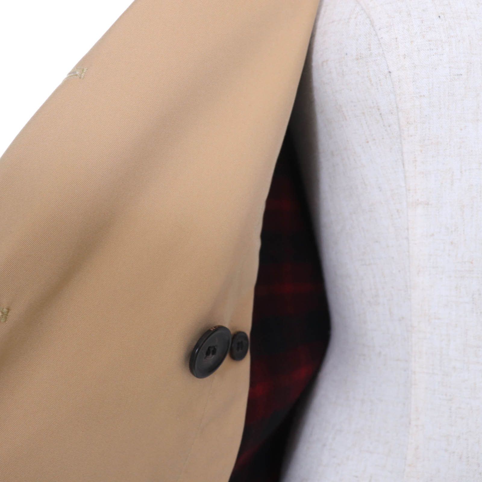 Coach Coach COACH Lamb fur collar Wool Lining Cotton Trench Coat Cotton Outerwear F20489 DUTY FREE for USA Size ONE SIZE - 5 Thumbnail