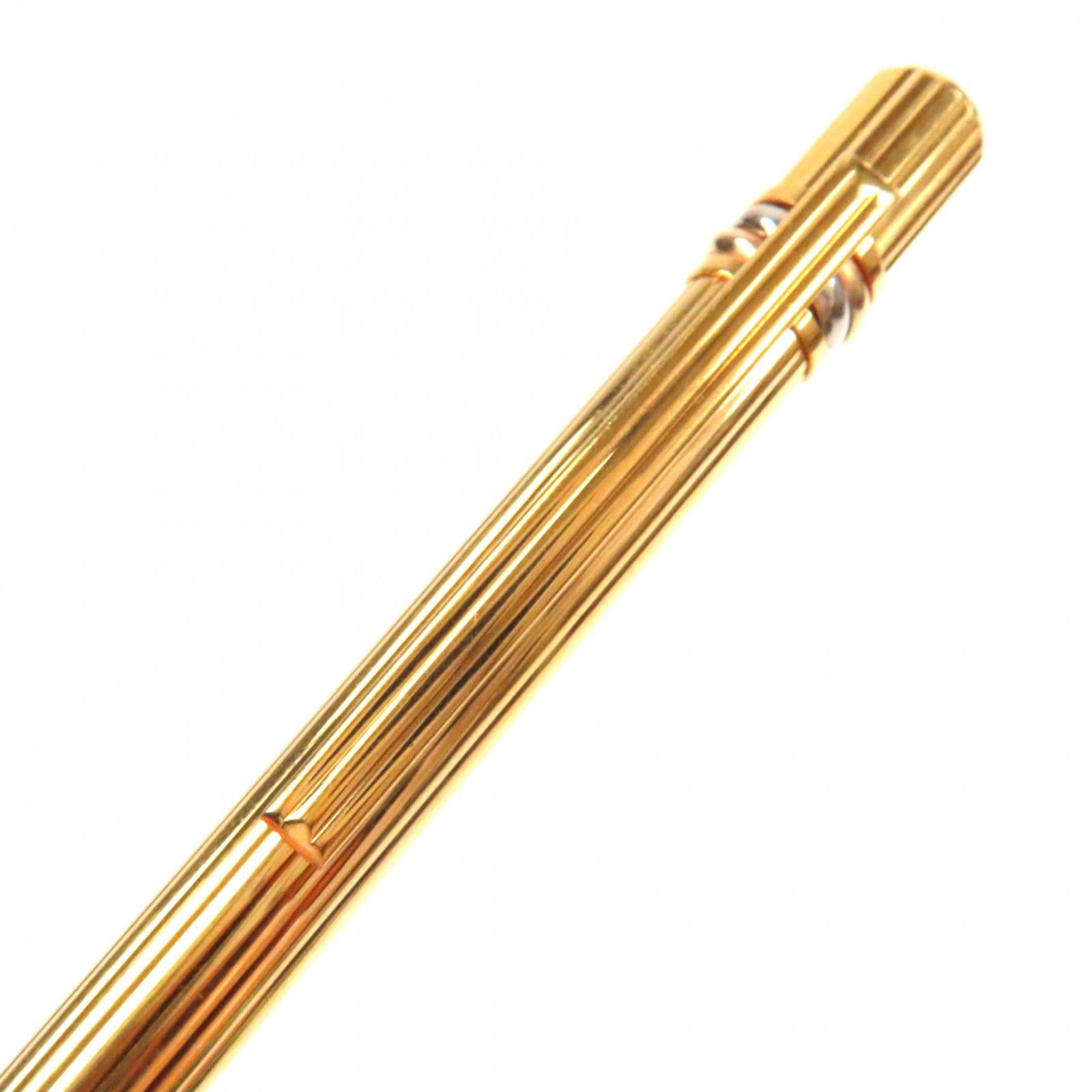 Cartier Cartier Cartier Trinity de Cartier Stripe Pattern Ballpoint Pen Metal Pen DUTY FREE for USA Size ONE SIZE - 5 Thumbnail