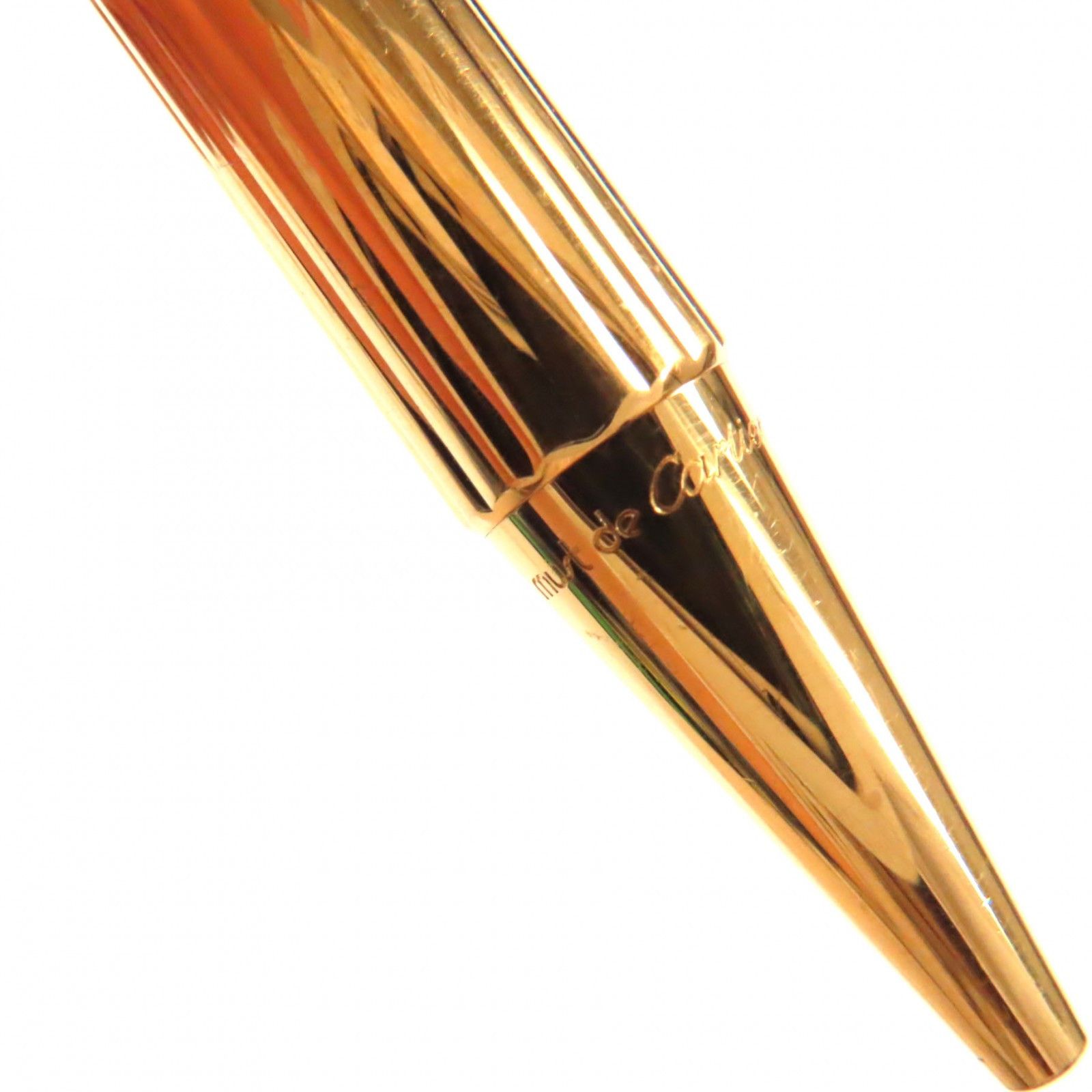 Cartier Cartier Cartier Trinity de Cartier Stripe Pattern Ballpoint Pen Metal Pen DUTY FREE for USA Size ONE SIZE - 7 Thumbnail