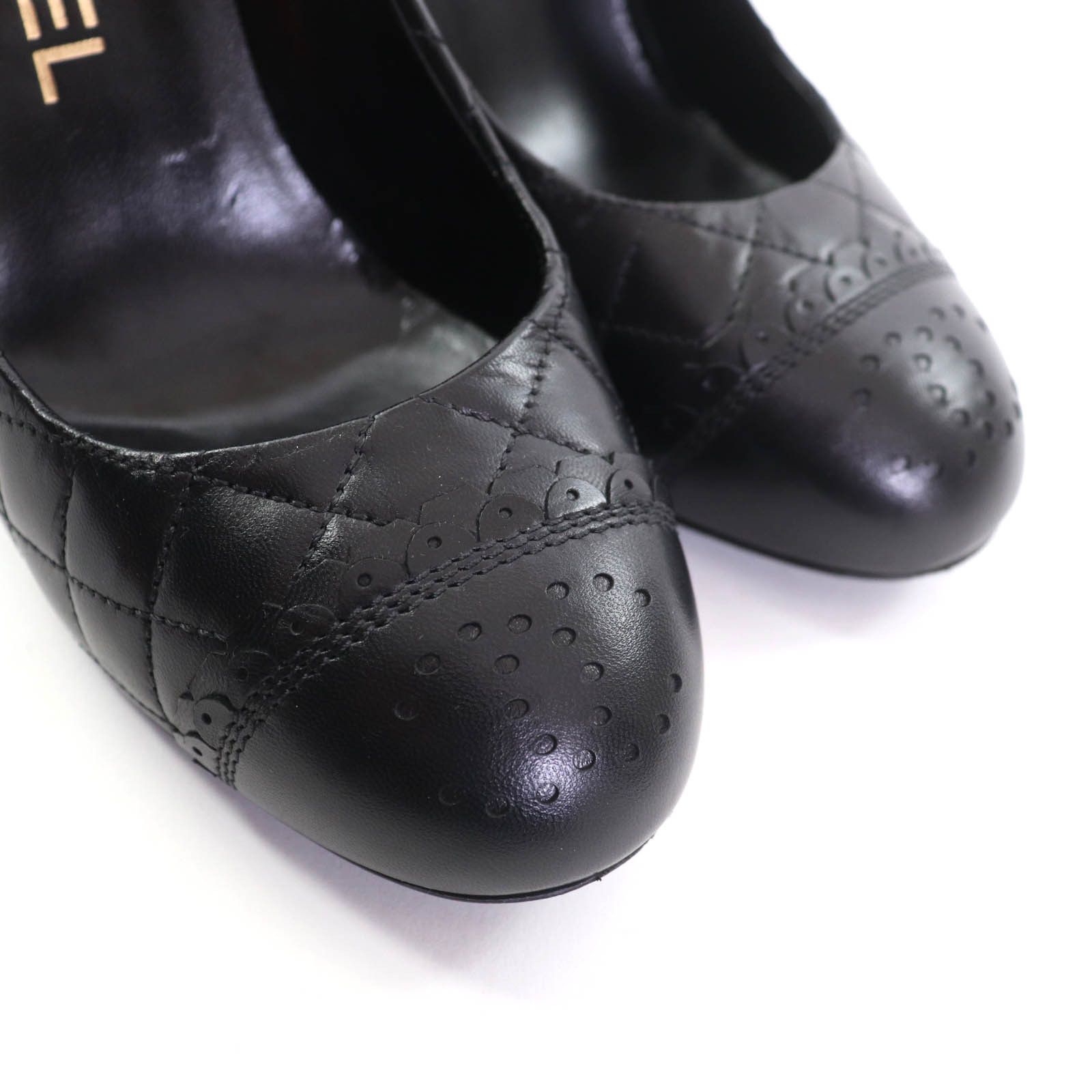 Chanel Chanel Chanel G29111 Leather Pumps Leather Shoes G29111 DUTY FREE for USA Size ONE SIZE - 7 Thumbnail