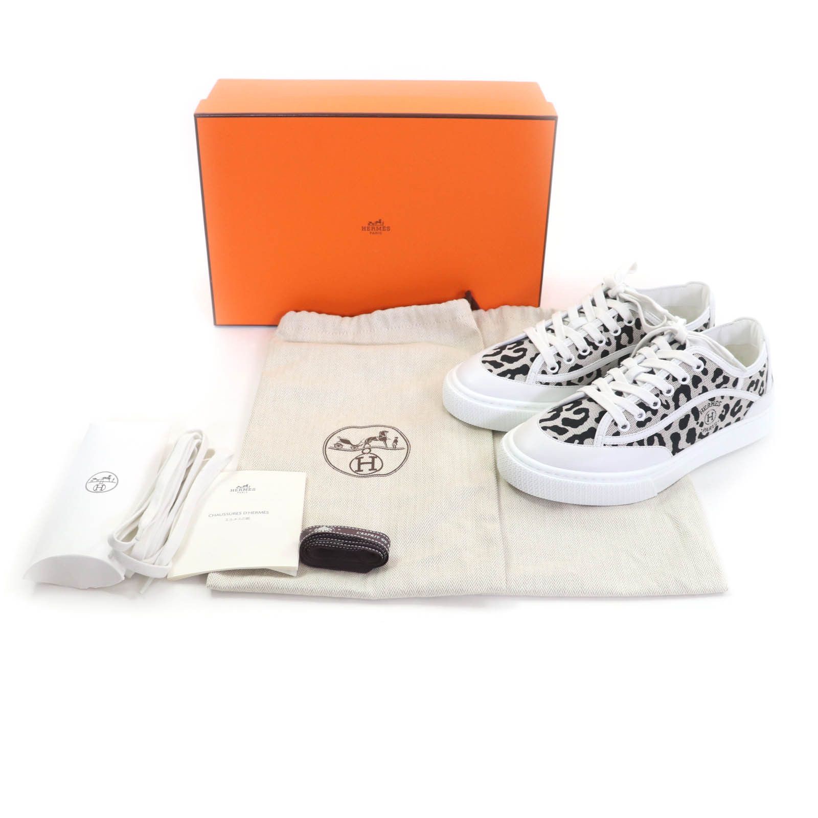 Hermes Hermes Hermes Toile H Amplime Sneakers Others Shoes DUTY FREE for USA Size ONE SIZE - 2 Thumbnail