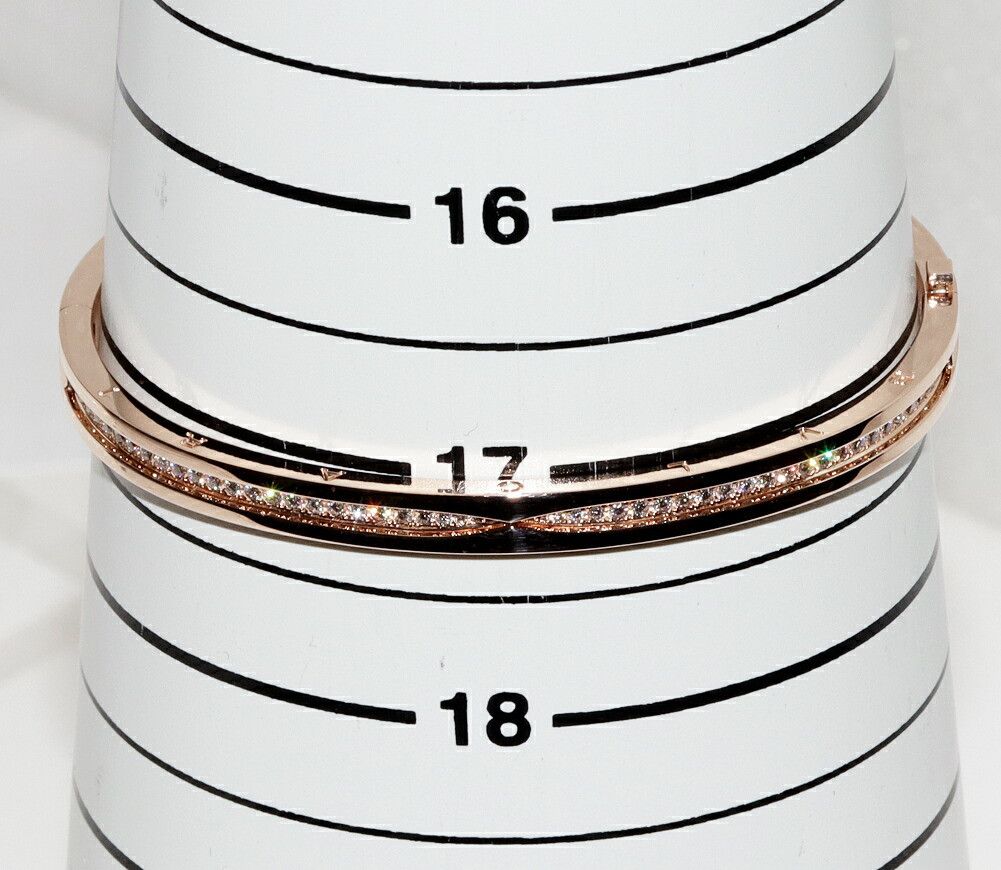 Bvlgari Bvlgari Bvlgari 18K Pink Gold B.zero1 Bracelet Size 17 357577 Leather Bracelet 357577 DUTY FREE for USA Size ONE SIZE - 2 Thumbnail
