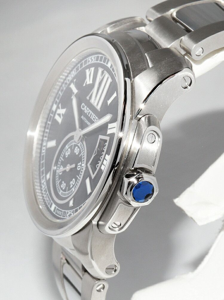 Cartier Cartier Cartier Black Dial Calibre de Cartier Watch W7100016 Metal Automatic W7100016 DUTY FREE for USA Size ONE SIZE - 3 Thumbnail