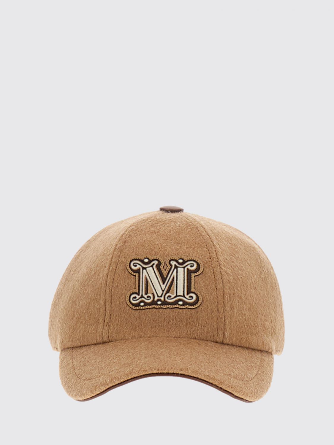 Max Mara Max Mara Hat Woman Camel Size ONE SIZE - 2 Thumbnail