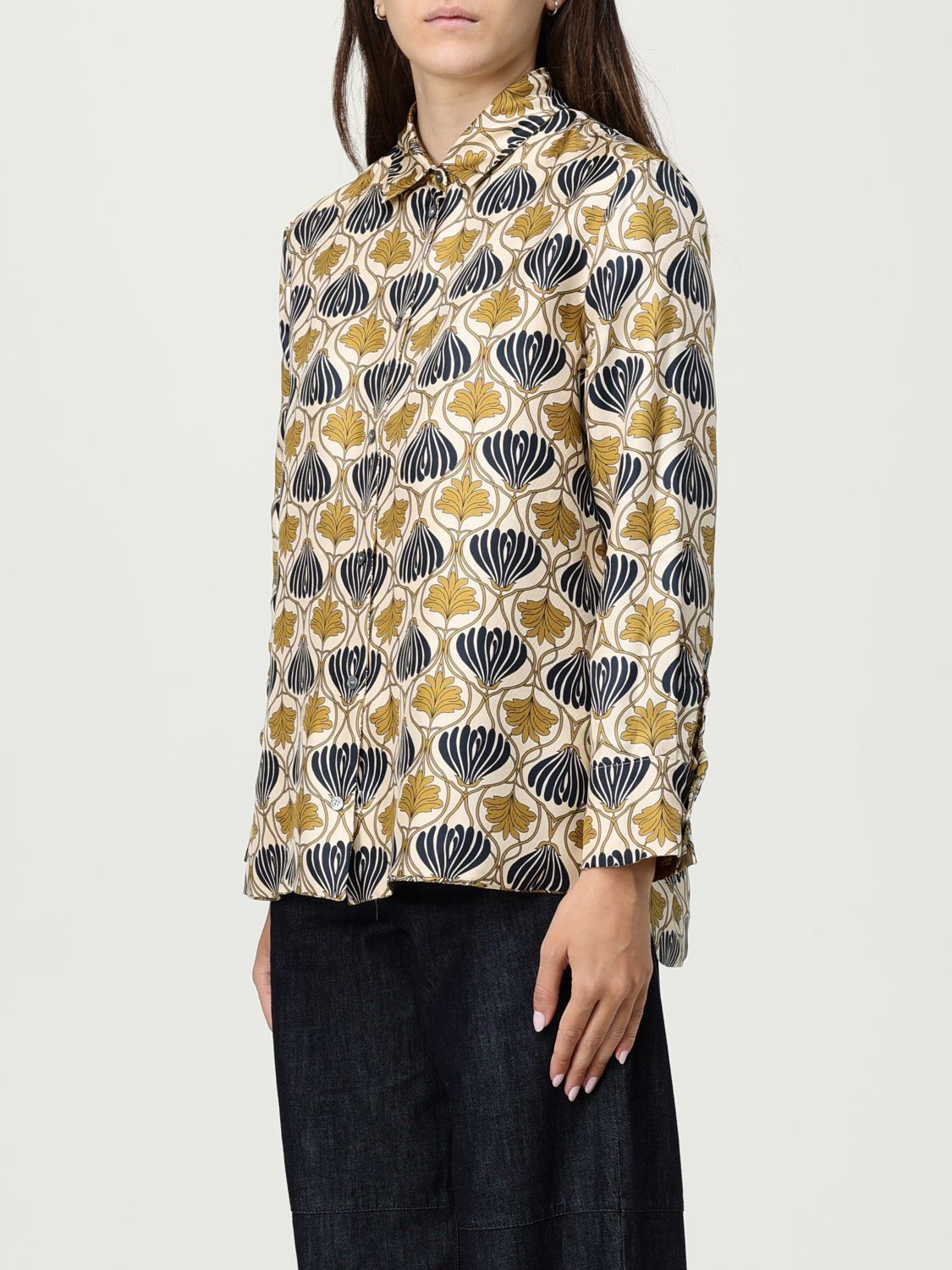 Max Mara Max Mara Shirt Woman Multicolor Size S / US 4 / IT 40 - 4 Thumbnail