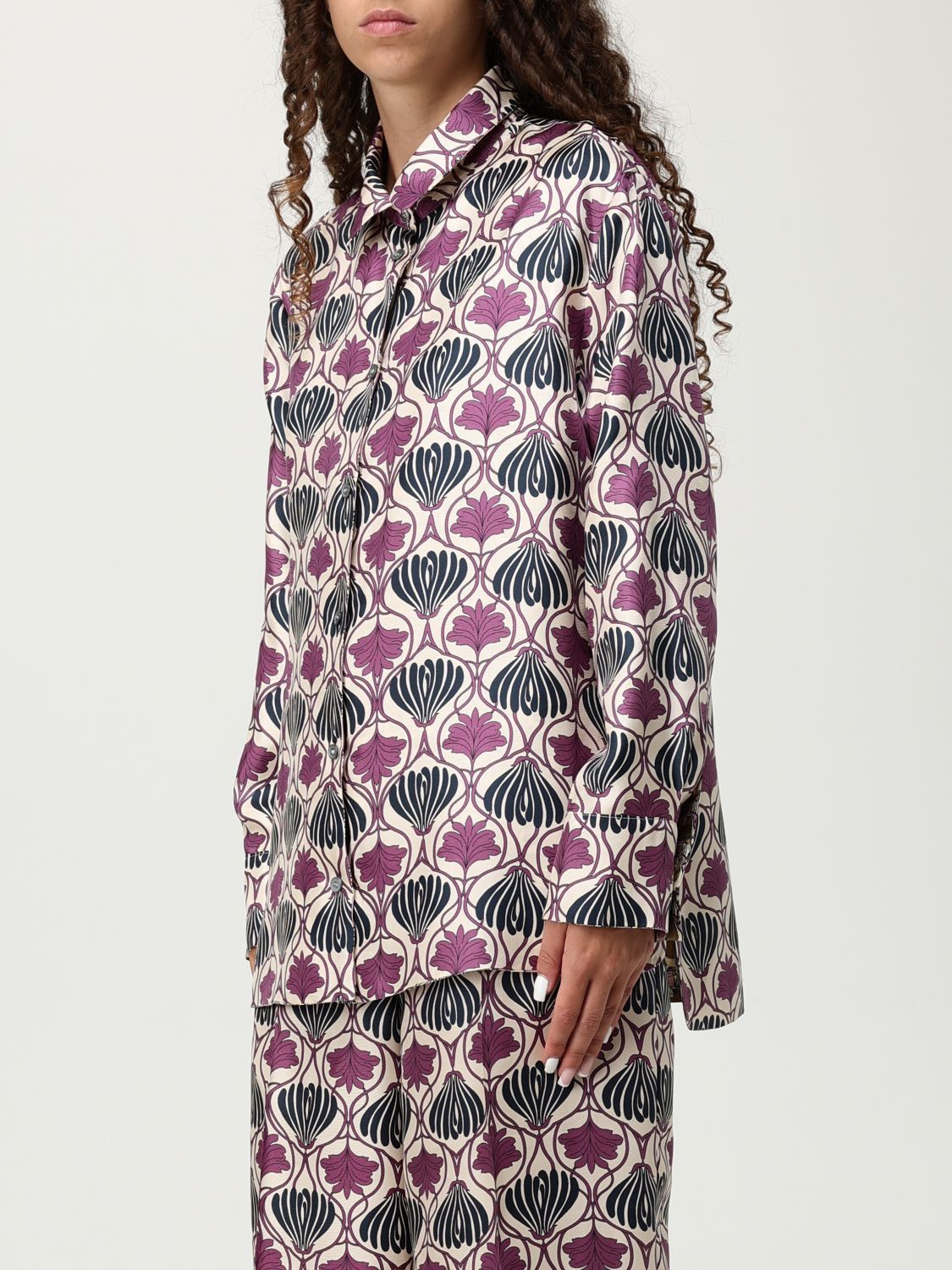 Max Mara Max Mara Shirt Woman Fa01 Size S / US 4 / IT 40 - 4 Thumbnail
