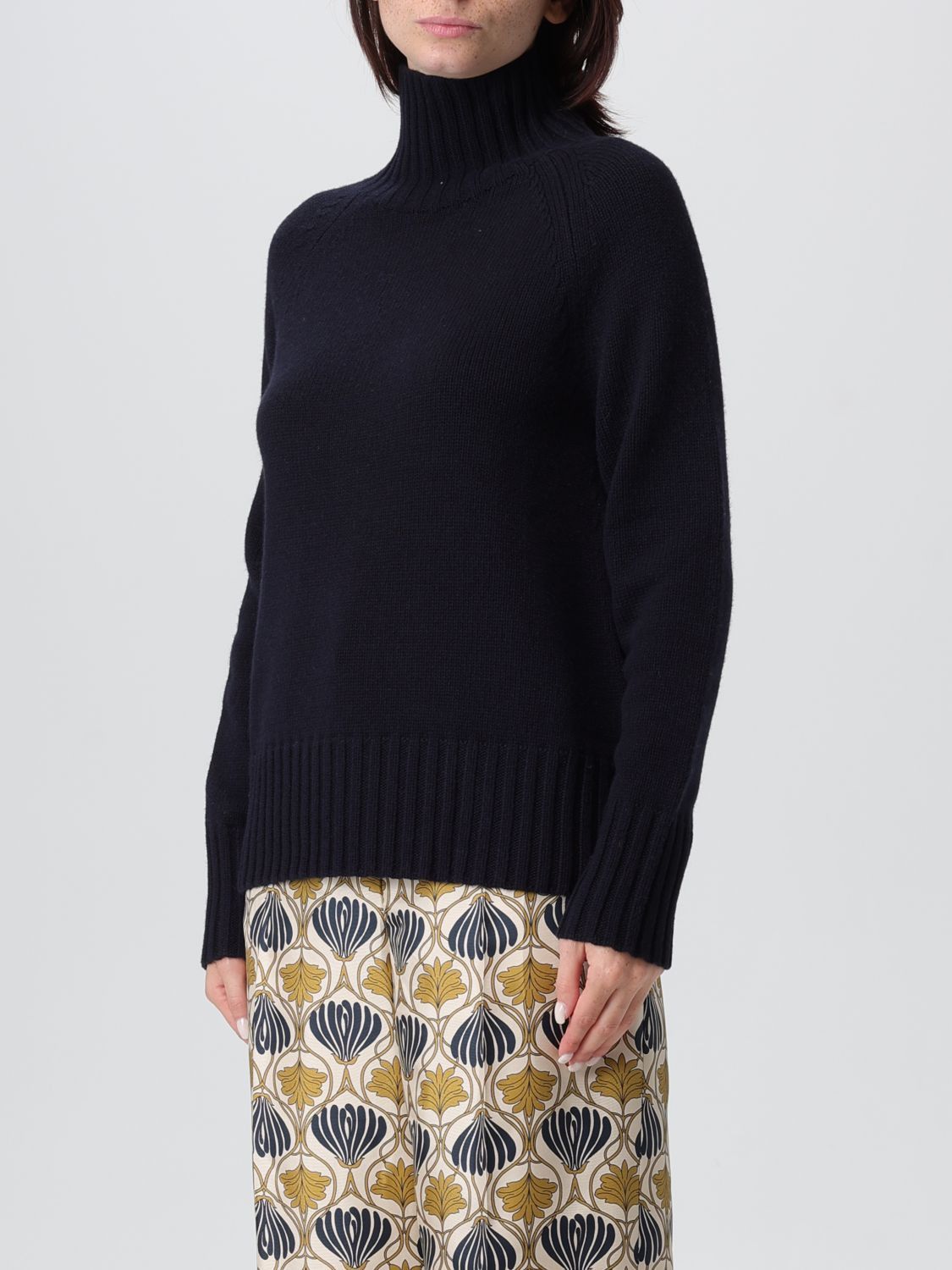 Max Mara Max Mara Sweater Woman Blue Size XS / US 0-2 / IT 36-38 - 4 Thumbnail