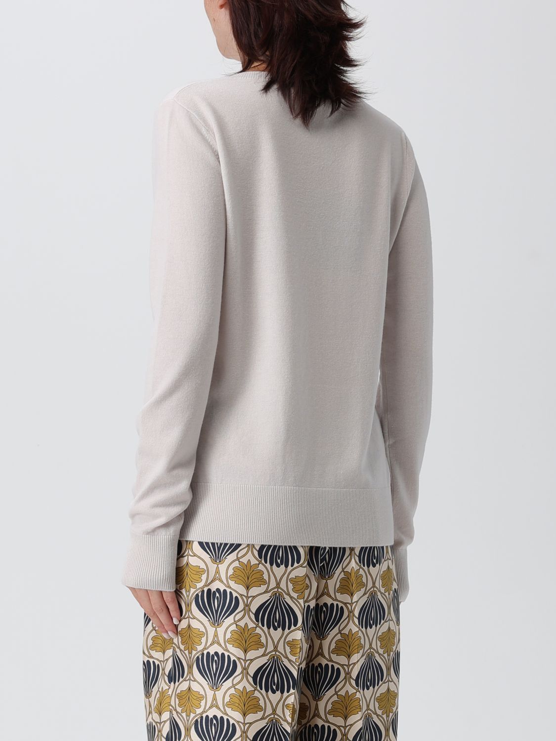 Max Mara Max Mara Sweater Woman White Size XL / US 12-14 / IT 48-50 - 3 Thumbnail