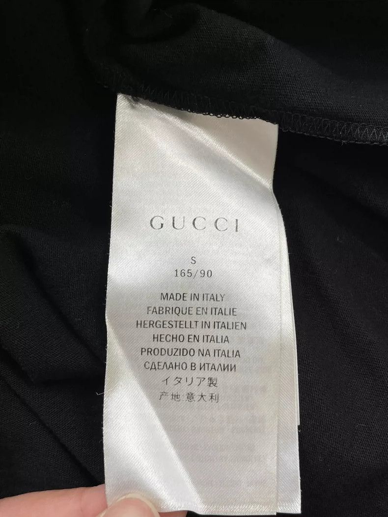 Gucci Gucci Black Cutout Sequin Short Sleeve Top - dmc Size US S / EU 44-46 / 1 - 5 Thumbnail