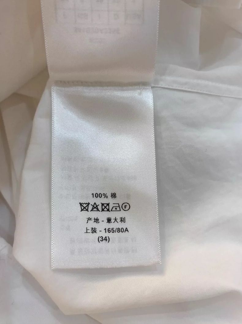 Dior Dior 24 New Classic Bee White Shirt - dmc Size US XS / EU 42 / 0 - 7 Thumbnail