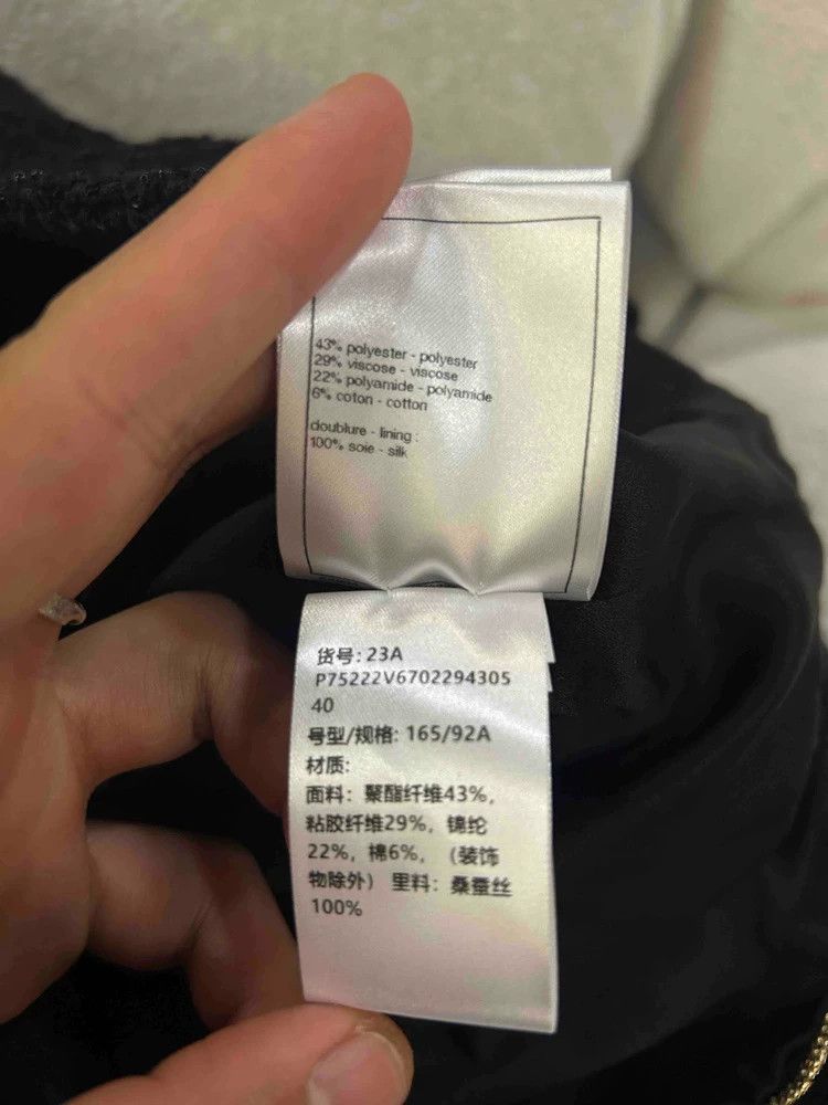 Chanel Chanel Dakar Black Sparkle Two-Pocket Jacket - dmc Size US L / EU 52-54 / 3 - 6 Thumbnail