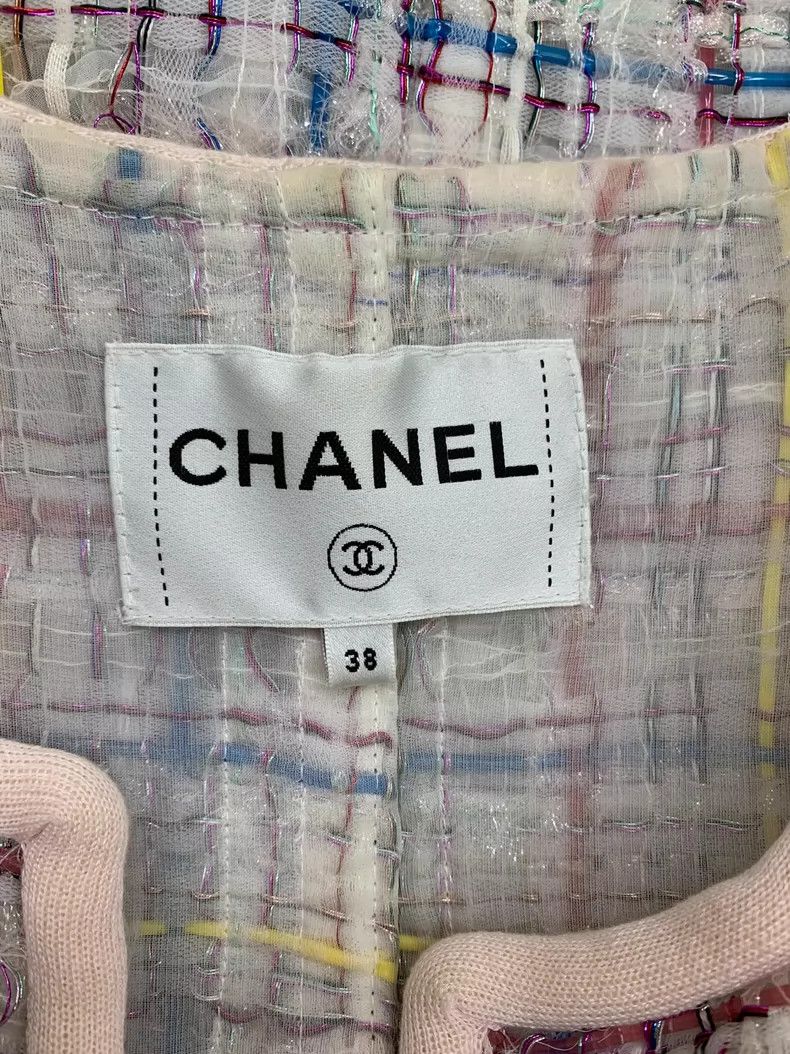 Chanel Chanel Tweed Circuit Series Jacket - dmc Size US M / EU 48-50 / 2 - 3 Thumbnail