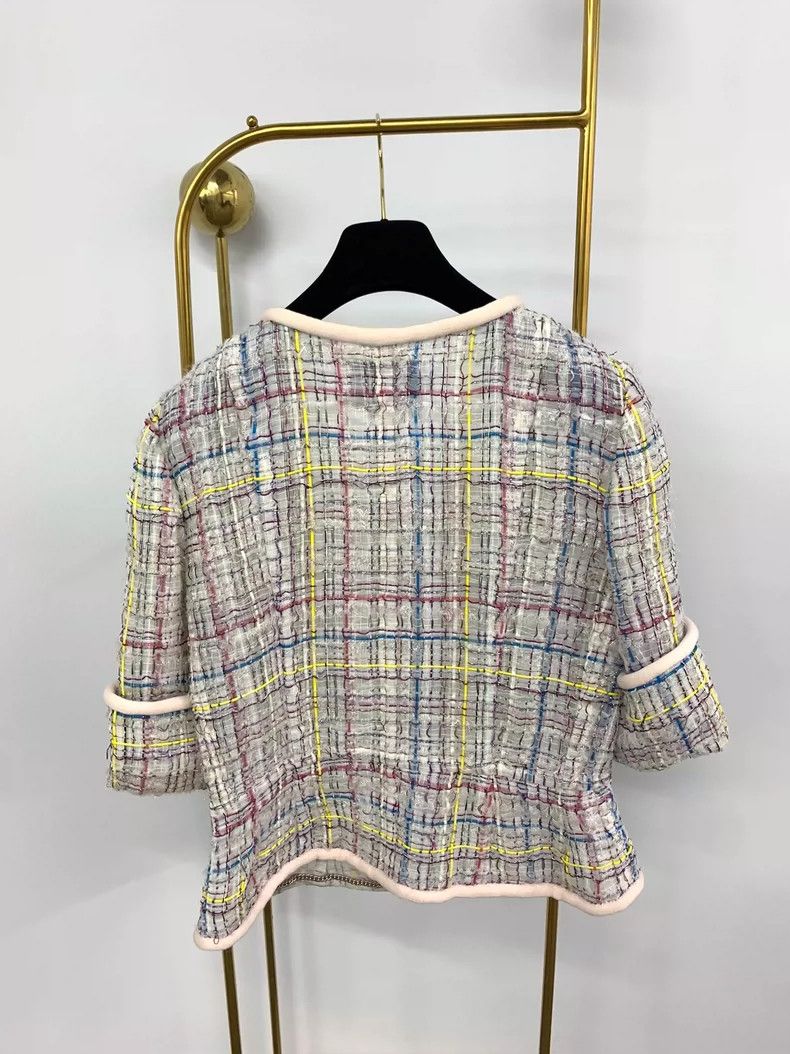Chanel Chanel Tweed Circuit Series Jacket - dmc Size US M / EU 48-50 / 2 - 2 Thumbnail