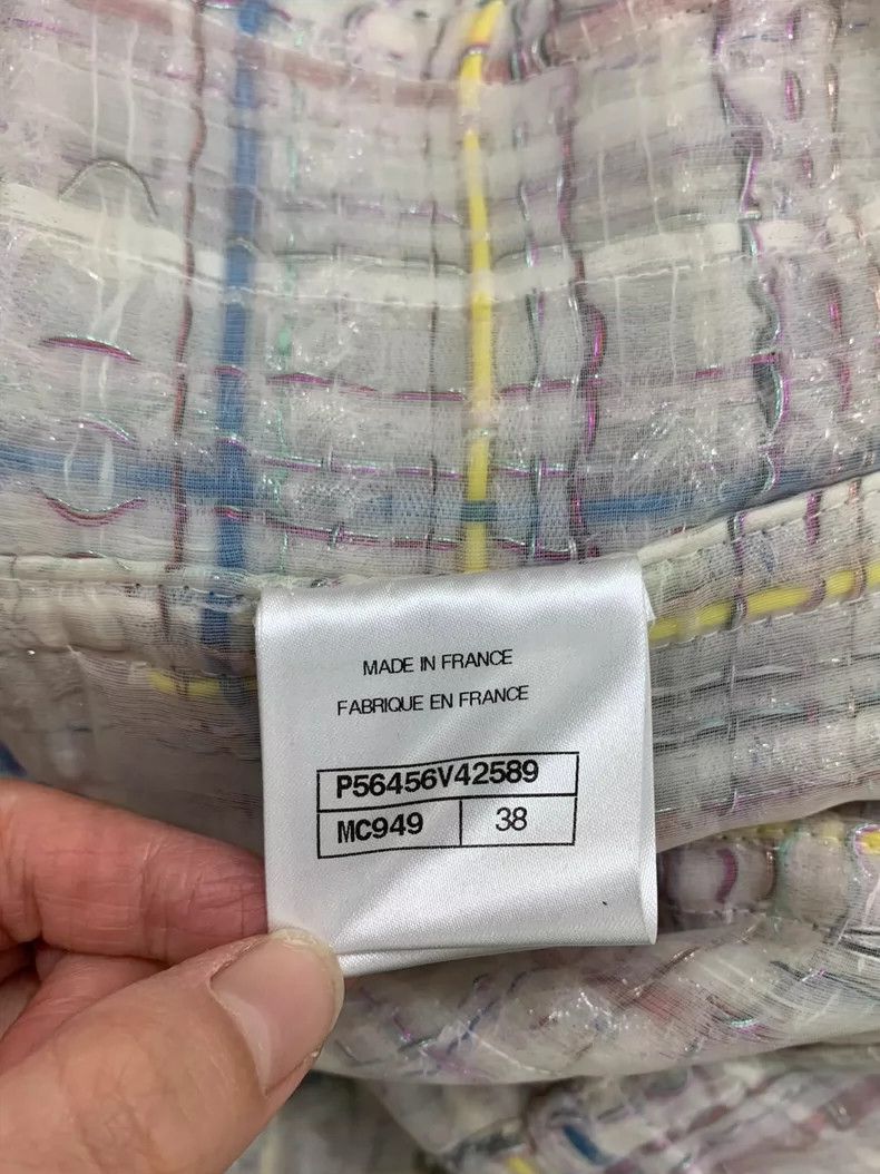 Chanel Chanel Tweed Circuit Series Jacket - dmc Size US M / EU 48-50 / 2 - 4 Thumbnail