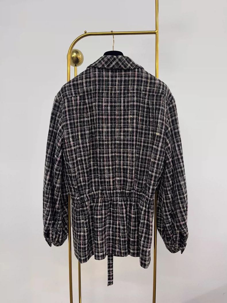 Chanel Chanel Tweed Belted Jacket - dmc Size US M / EU 48-50 / 2 - 3 Thumbnail