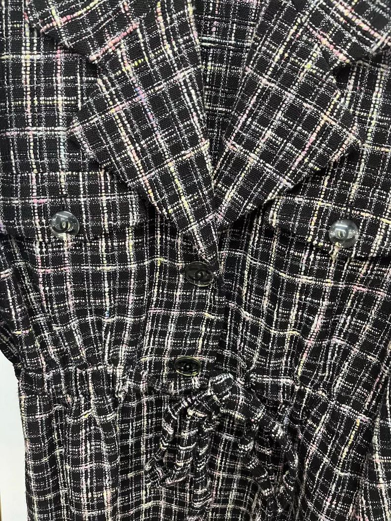 Chanel Chanel Tweed Belted Jacket - dmc Size US M / EU 48-50 / 2 - 2 Thumbnail