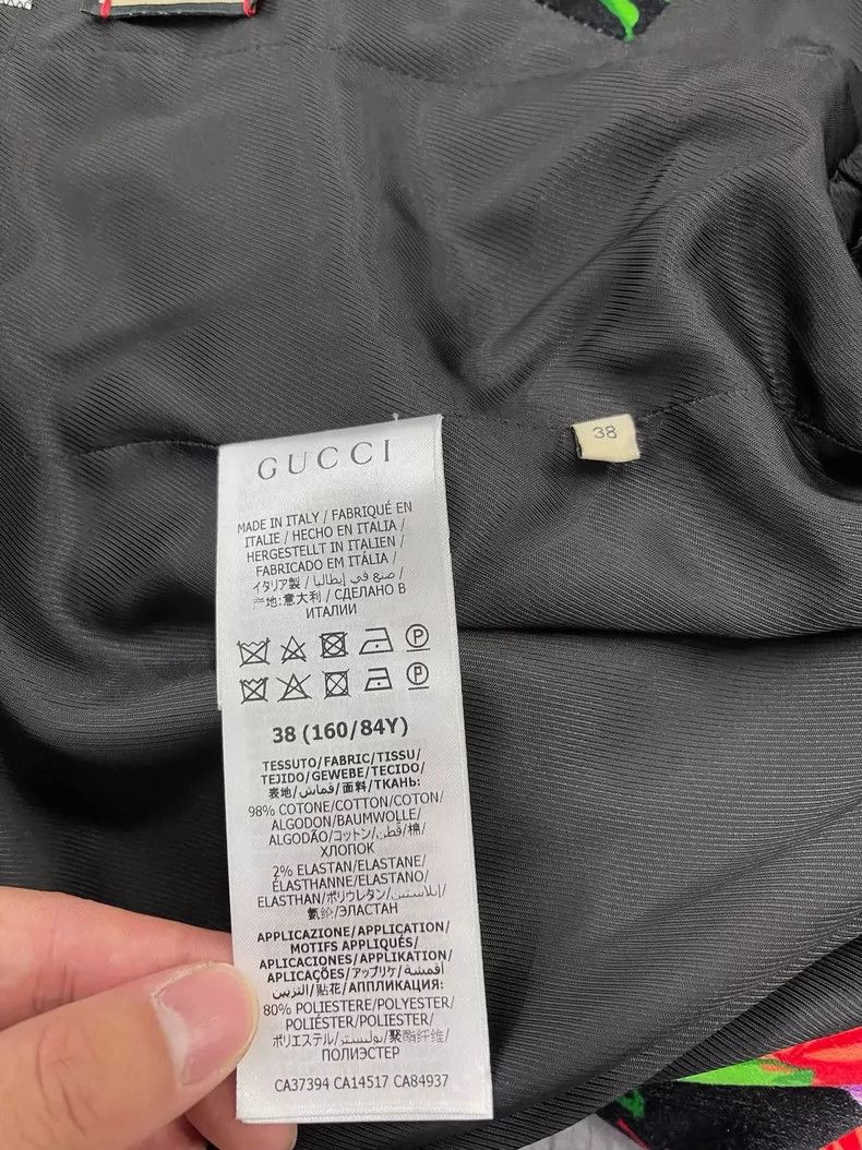 Gucci Gucci Floral Print Silk Velvet Blazer - dmc Size XS / US 0-2 / IT 36-38 - 6 Thumbnail