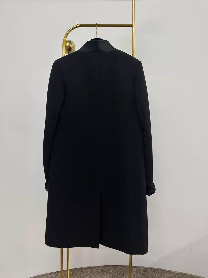 Chanel Chanel Mid-Length Black Blazer Coat - dmc Size US S / EU 44-46 / 1 - 3 Thumbnail