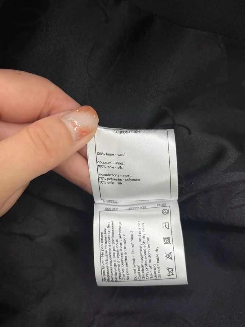 Chanel Chanel Mid-Length Black Blazer Coat - dmc Size US S / EU 44-46 / 1 - 6 Thumbnail