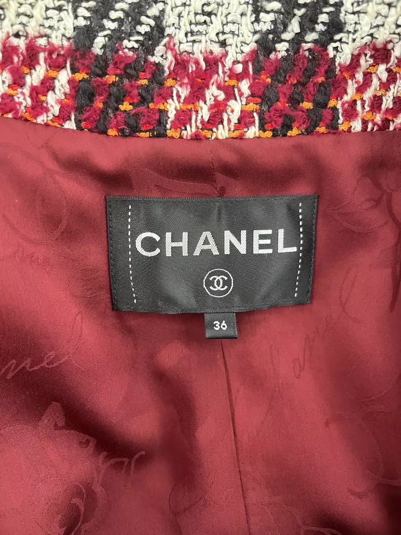 Chanel Chanel Checkered Collar Short Jacket - dmc Size US S / EU 44-46 / 1 - 3 Thumbnail