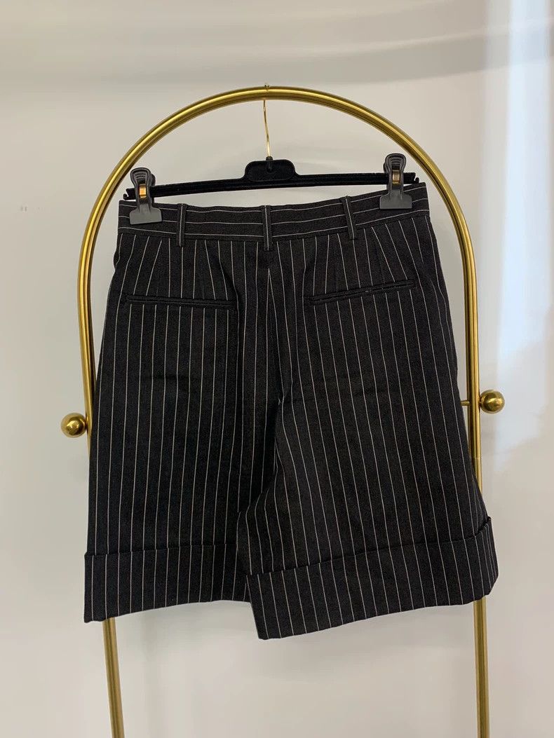 Chanel Chanel Black Striped Shorts - dmc Size US 38 / EU 54 - 3 Thumbnail