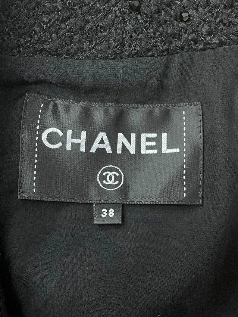 Chanel Chanel 23K Black Tweed Sequin Vest - dmc Size US M / EU 48-50 / 2 - 4 Thumbnail