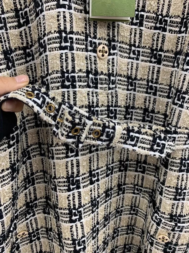 Gucci Gucci Plaid Belted Dress - dmc Size US M / EU 48-50 / 2 - 2 Thumbnail