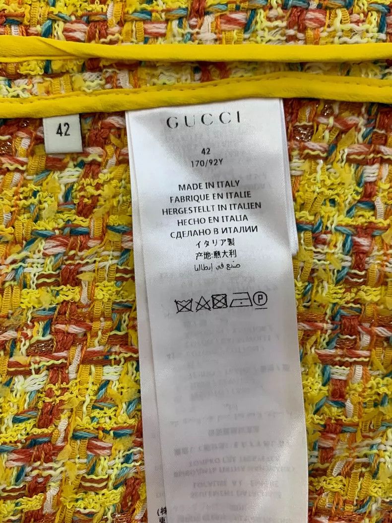 Gucci Gucci Knit Multi-Color Diamond Jacket - dmc Size US M / EU 48-50 / 2 - 5 Thumbnail