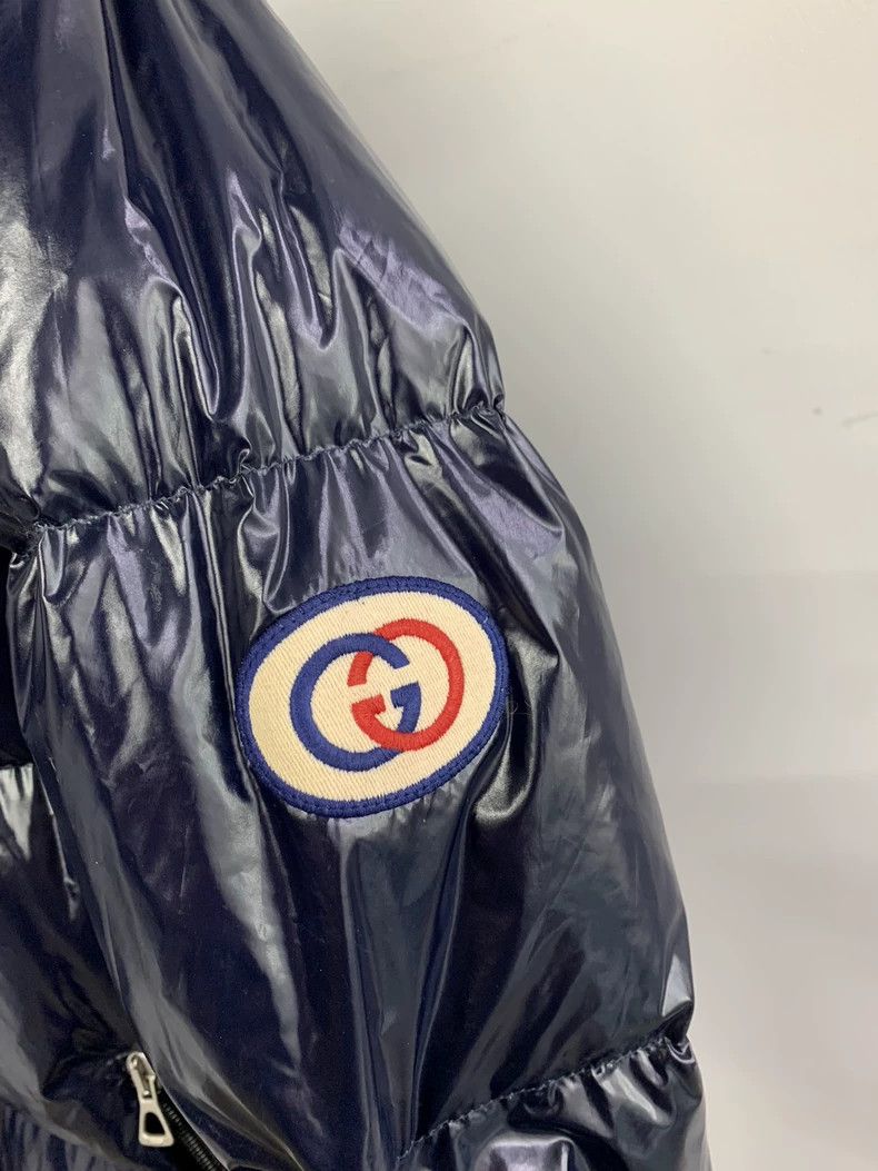 Gucci Gucci Blue Shiny Puffer Jacket - dmc Size US M / EU 48-50 / 2 - 2 Thumbnail
