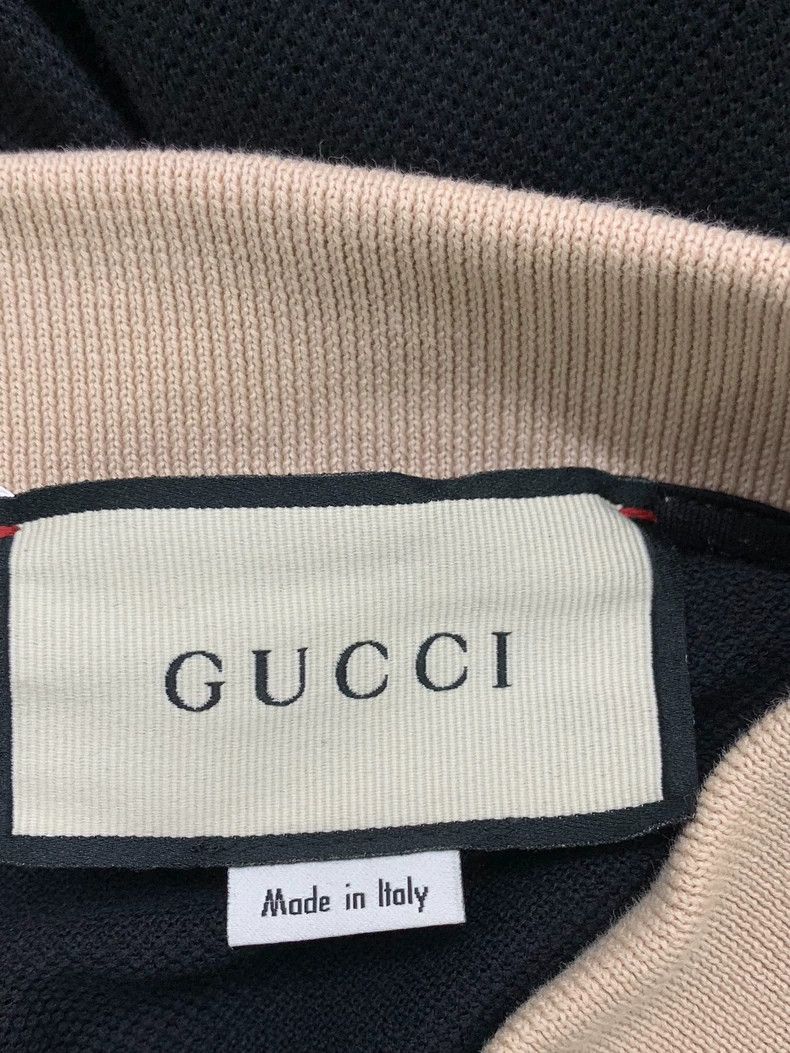 Gucci Gucci Colorblock GG Stripe Short Sleeve Polo - dmc Size US XL / EU 56 / 4 - 4 Thumbnail