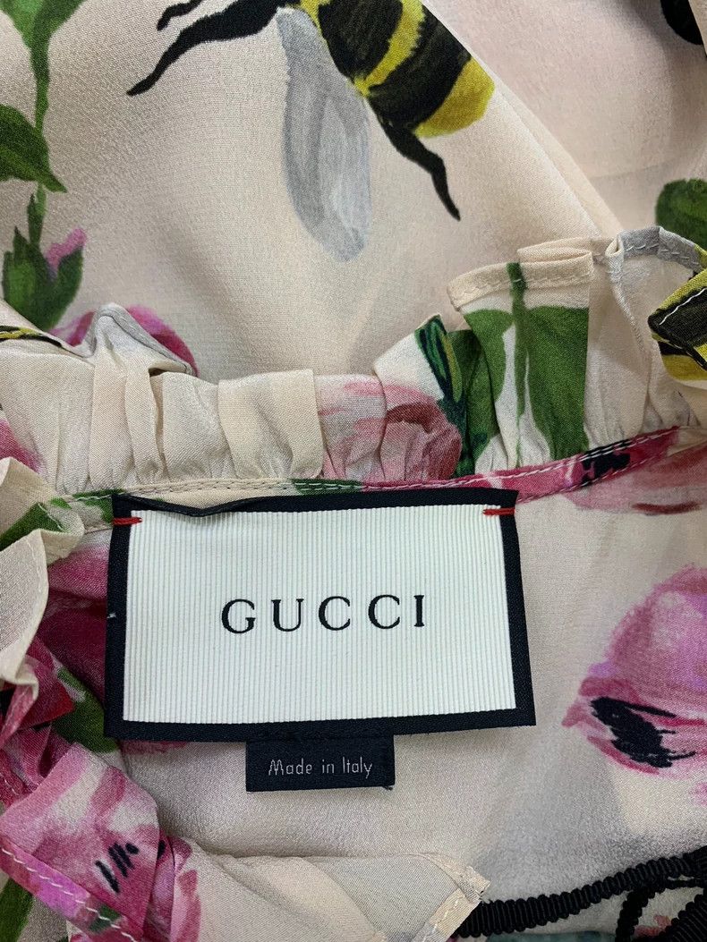 Gucci Gucci Silk Floral Sleeveless Top - dmc Size US M / EU 48-50 / 2 - 4 Thumbnail