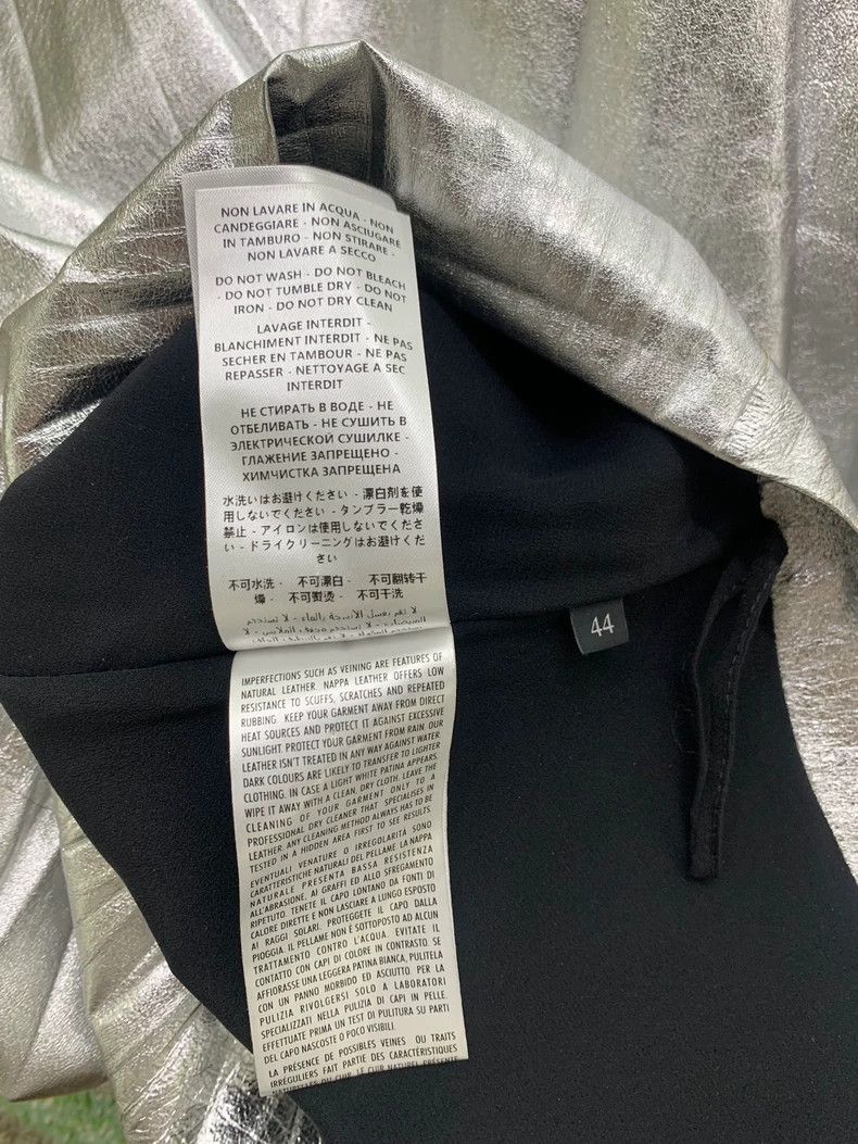 Gucci Gucci Silver Metallic Midi Skirt - dmc Size US 31 - 7 Thumbnail