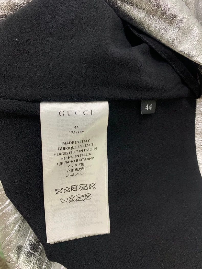Gucci Gucci Silver Metallic Midi Skirt - dmc Size US 31 - 5 Thumbnail