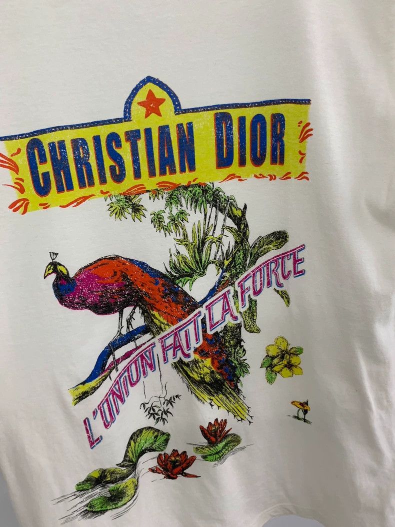 Dior Dior Animal Print Short Sleeve T-Shirt - dmc Size US M / EU 48-50 / 2 - 2 Thumbnail