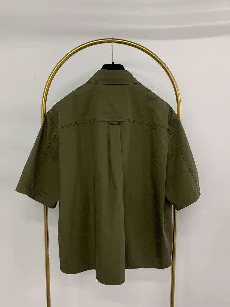 Dior Dior Green Bee Embroidered Short Sleeve Shirt - dmc Size US M / EU 48-50 / 2 - 3 Thumbnail