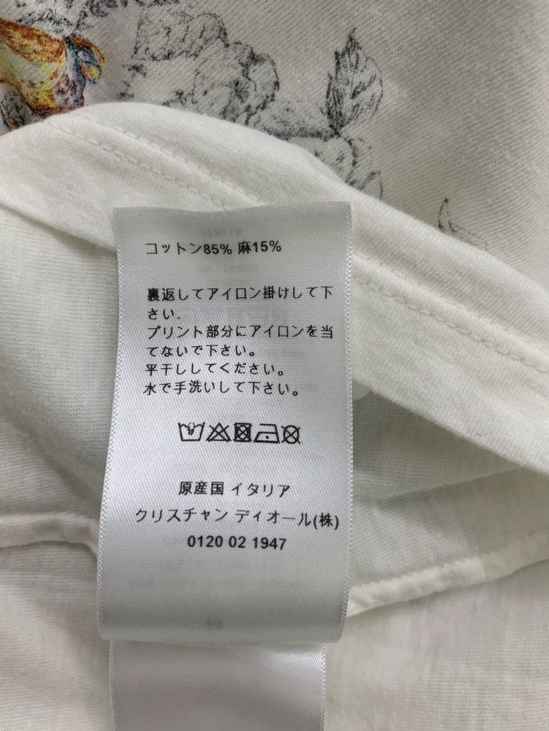 Dior Dior Limited Black and White Colorblock Floral Star Print Short-Sleeve T-Shirt - dmc Size US M / EU 48-50 / 2 - 6 Thumbnail