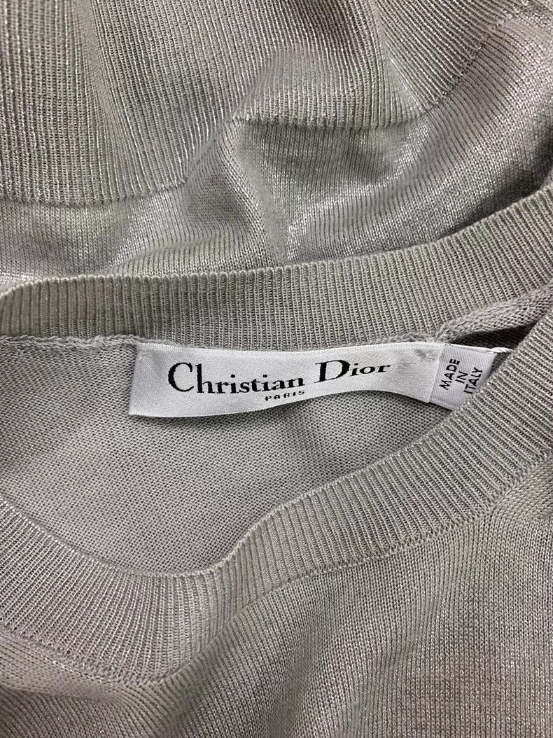 Dior Dior Silver Gray Short Sleeve T-shirt - dmc Size US M / EU 48-50 / 2 - 4 Thumbnail